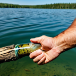 Home 17 루어 액션별 차이점 - Cranking Technique**
"A professional angler, fully clothed in appropriate fishing gear, using a cra...